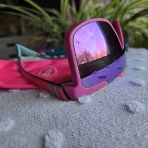 Blenders Eyewear "Pink Butter" Polarized Shield Sunglasses - Pink/Purple